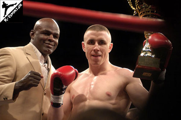 Ernesto Hoost and Attila Karacs (Ernesto Hoost, Attila Karacs) (K-1 Hungary Grand Prix 2006 in Budapest)