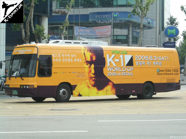 Promotional Bus (Hong-man Choi) (K-1 World Grand Prix 2006 in Seoul)