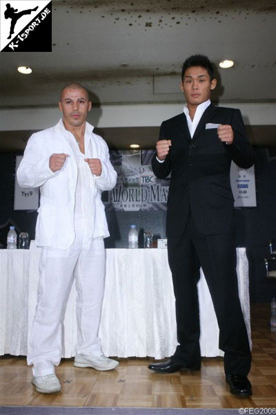 Press Conference (Mike Zambidis, Tatsuji) (K-1 World Max 2006 Champions' Challenge)