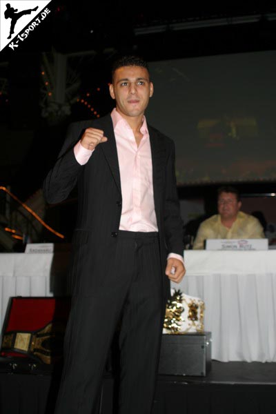 Pressekonferenz (Tarik El Idrissi) (K-1 World Grand Prix 2007 in Amsterdam)