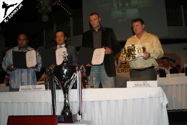 Press Conference (Mighty Mo, Semmy Schilt, Peter Aerts) (K-1 World Grand Prix 2007 in Amsterdam)