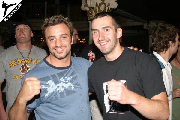 Press Conference (Peter Graham, Nick Pettas) (K-1 World Grand Prix 2007 in Amsterdam)