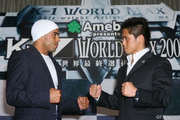 Press Conference (Ian Schaffa, Keiji Ozaki) (K-1 World Max 2007 World Elite Showcase)