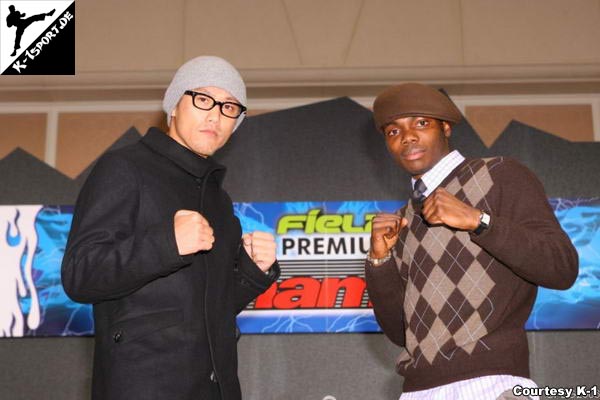 Pressekonferenz (Ken Kaneko, Andy Ologun) (K-1 Premium 2006 Dynamite!!)