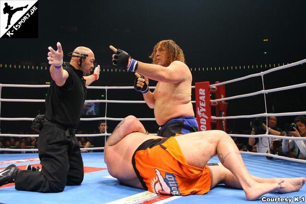  Akebono, Giant Silva (K-1 Premium 2006 Dynamite!!)