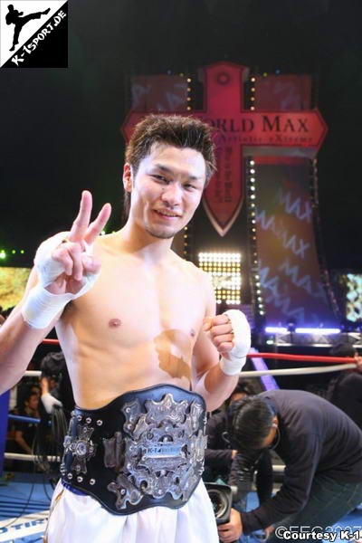 Yoshihiro Sato, the winner (Yoshihiro Sato) (K-1 Japan Max 2007)