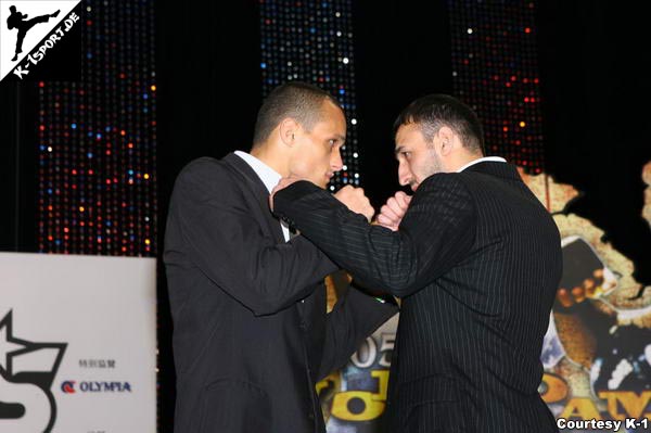 Pressekonferenz (Andre Dida, Artur Umakhanov) (Hero's Middleweight Tournament Opening Round 2007)