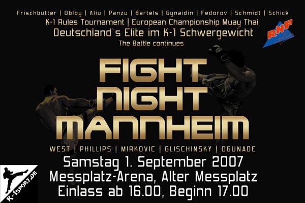 Fight Night Mannheim - The Battle Continues  (Fight Night Mannheim - The Battle Continues)