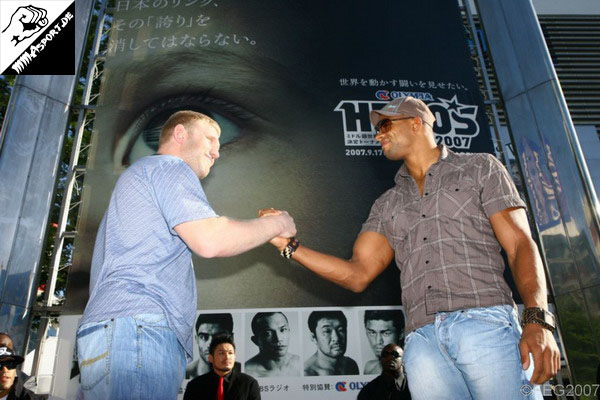 Press Conference (Sergey Kharitonov, Alistair Overeem) (Hero's Middleweight Tournament FINAL 2007)
