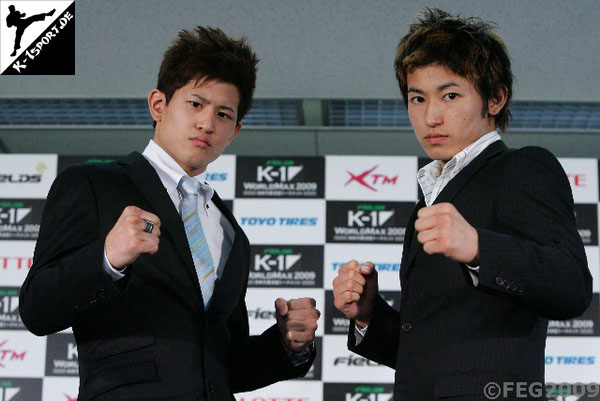 Press Conference (Hiroya, Kizaemon Saiga) (K-1 Japan Max 2009)
