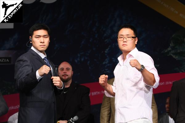 Press Conference (Min-Ho Song, Nae Chul Kim) (K-1 World Grand Prix 2009 Final Elimination)