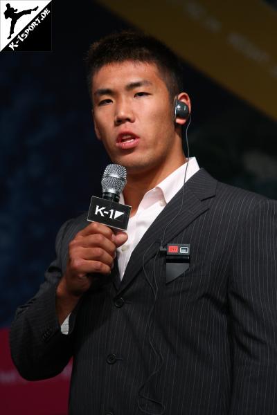 Press Conference (Keijiro Maeda) (K-1 World Grand Prix 2009 Final Elimination)