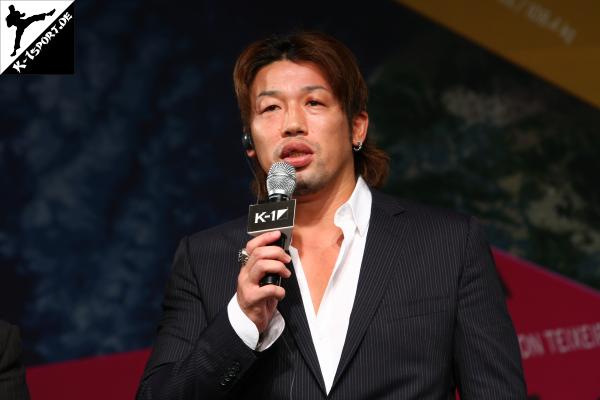 Press Conference (Musashi) (K-1 World Grand Prix 2009 Final Elimination)